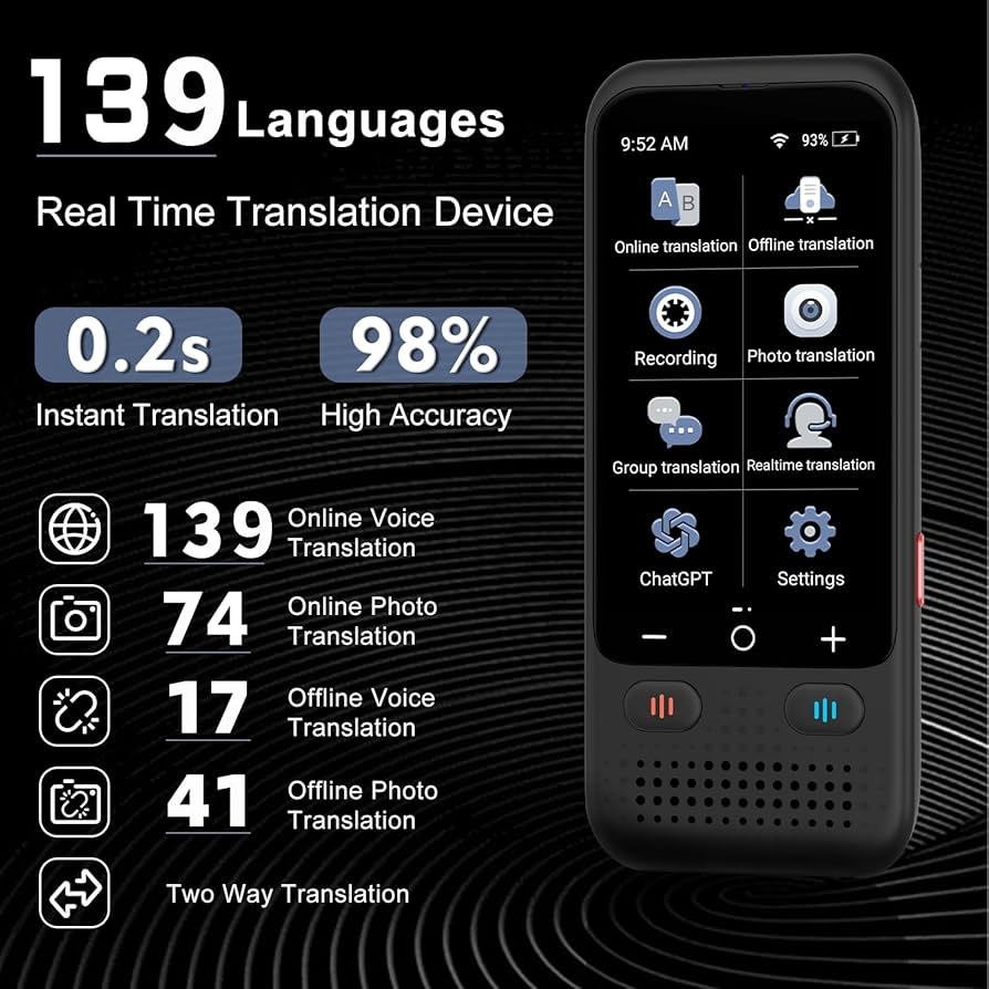 Travel Gifts idea  Language Translation Device